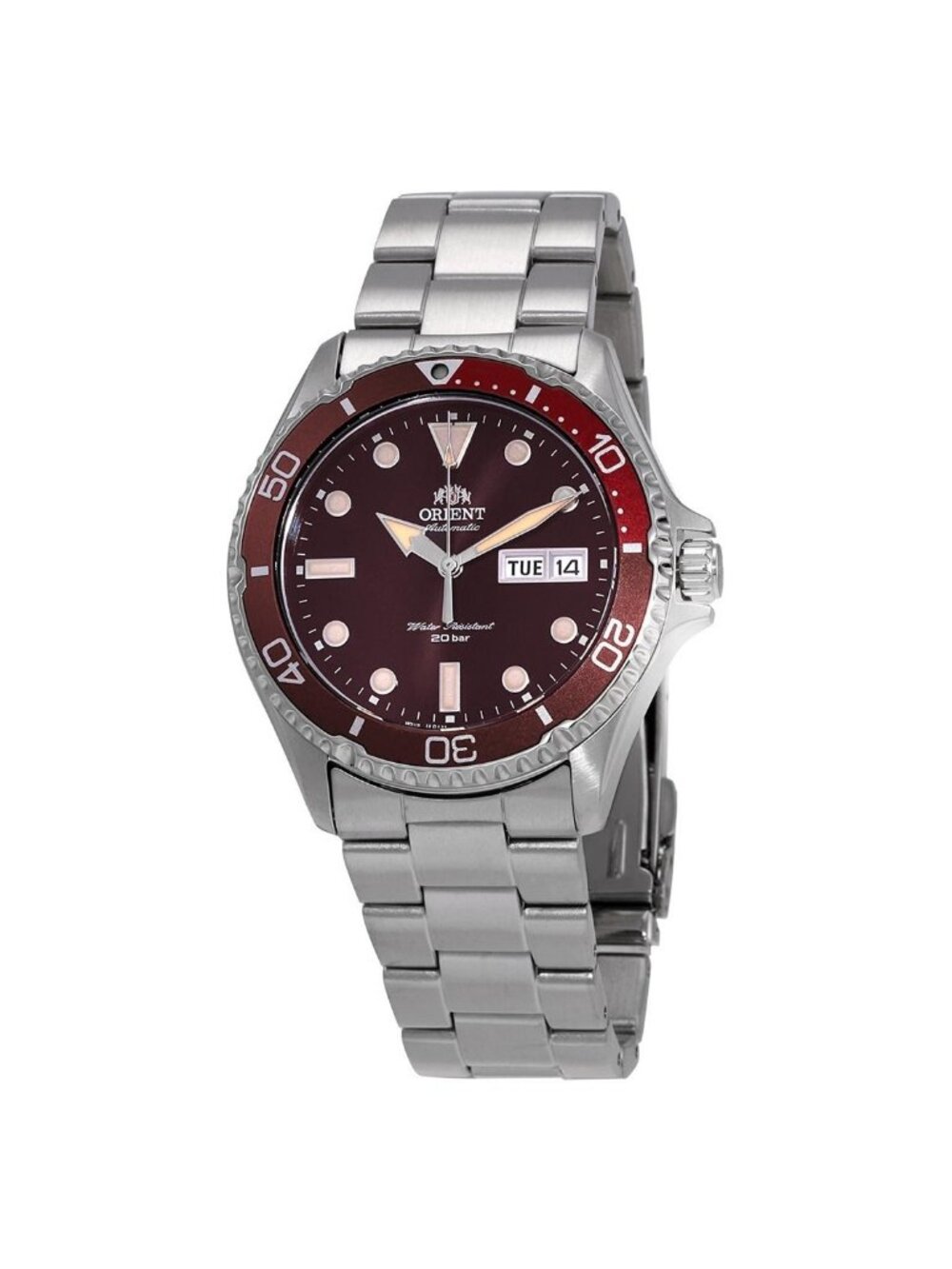 NWT Orient Sports Automatic Red Dial Men's Watch